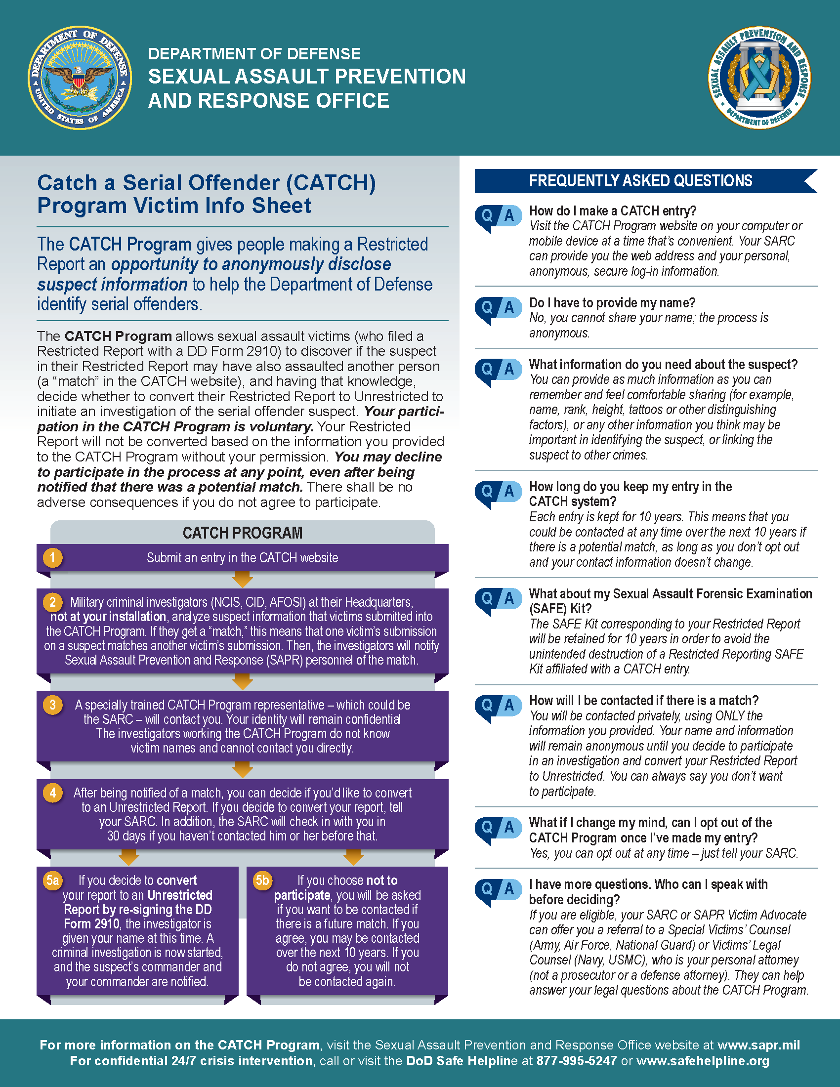 DoD CATCH Program
